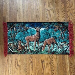 Vintage Deer Tapestry